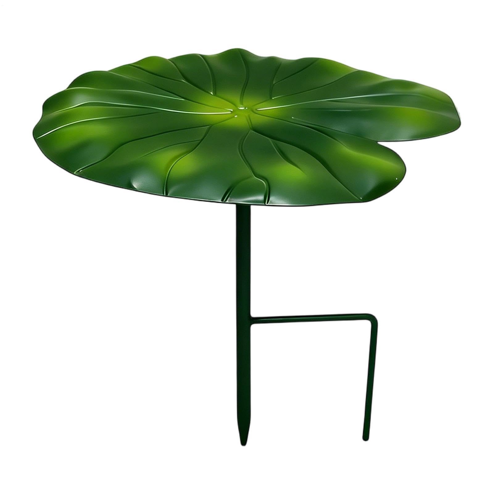 Plant Umbrellas For Outdoor Plants – Iron 21x21cm | Flower Shade Cover, Decorative Garden Plant Umbrella | Leaf Shape Sun Protector For Planter Patio Yard Balcony Outdoor Gardening