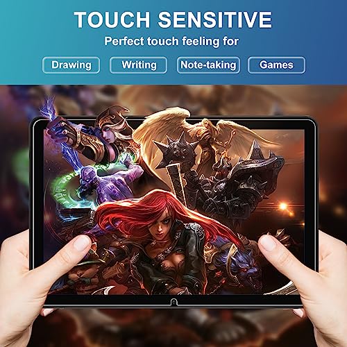 DMLuna [2-Pack] Screen Protector for Onn 10.4\" Tablet Pro 2023 (Model: 100110603) ONLY - (NOT FIT Onn 10.1/11 inch Tablet Pro), HD Tempered Glass Anti-Fingerprints Bubble-Free Easy Installation 9H - Thumbnail 4