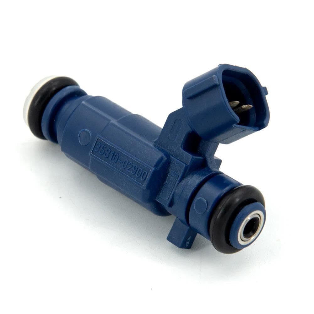 inyector Gasolina 4 Piezas De Inyector De Combustible para Automóvil, Kit De Inyector De Gasolina para Kia 35310-02900 3531002900 Inyector Combustible