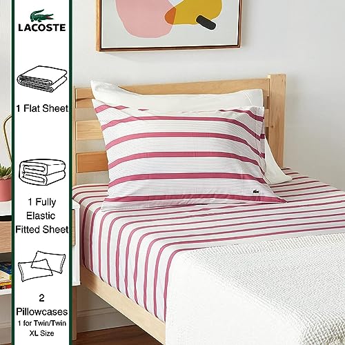 Image of Lacoste Archive Sheet Set, Full, Baroque Rose