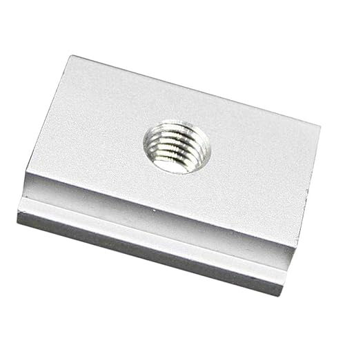 Miniatura 4 de BestTeam - 10 tuercas deslizantes en T para ranura en T, M6M8 T-Track Slider Tuerca deslizante de aleación de aluminio Tuerca de ranura en T para