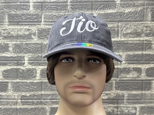 Image of Embroidered Adjustable Baseball Hat for Men Women, Washed Cotton | Premium Embroidery Design, Adjustable Metal Buckle Closure, Simple Lifestyle Wear