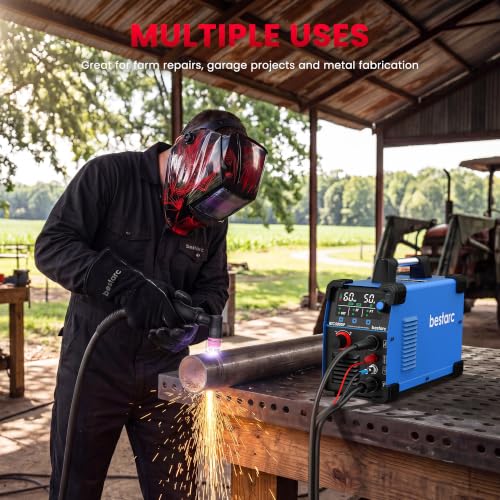 Image of Bestarc 50A Plasma Cutter Pilot Arc, 110 /220V Dual Voltage, Mesh Cutting