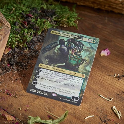 Image of Magic: The Gathering Bloomburrow Commander Deck - Squirreled Away (100-Card Deck, 2-Card Collector Booster Sample Pack + Accessories)