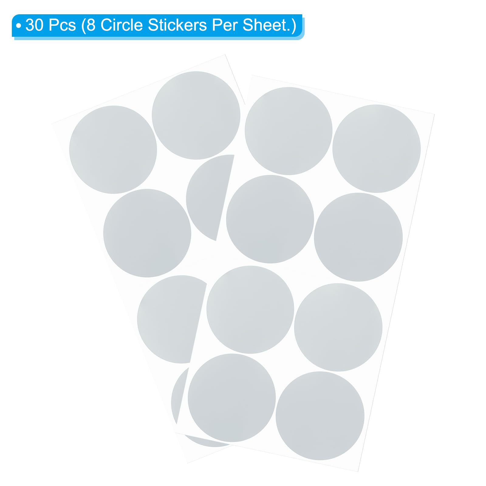 PATIKIL Round Colored Stickers 2" - Image 3