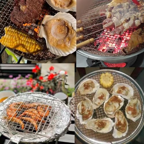 Barbecue au Charbon de Bois nomade et poêle de table en terre cuite extérieure - 7