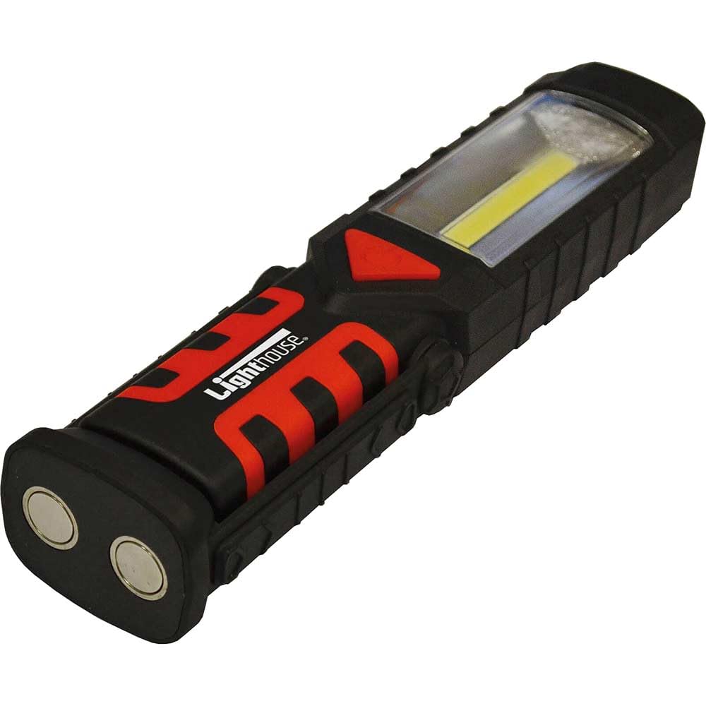 Lighthouse Light/Red House Hl-Tc6055-1 3W Cob Led Swivel Base Torch 220 Lumens (Blister Pack)