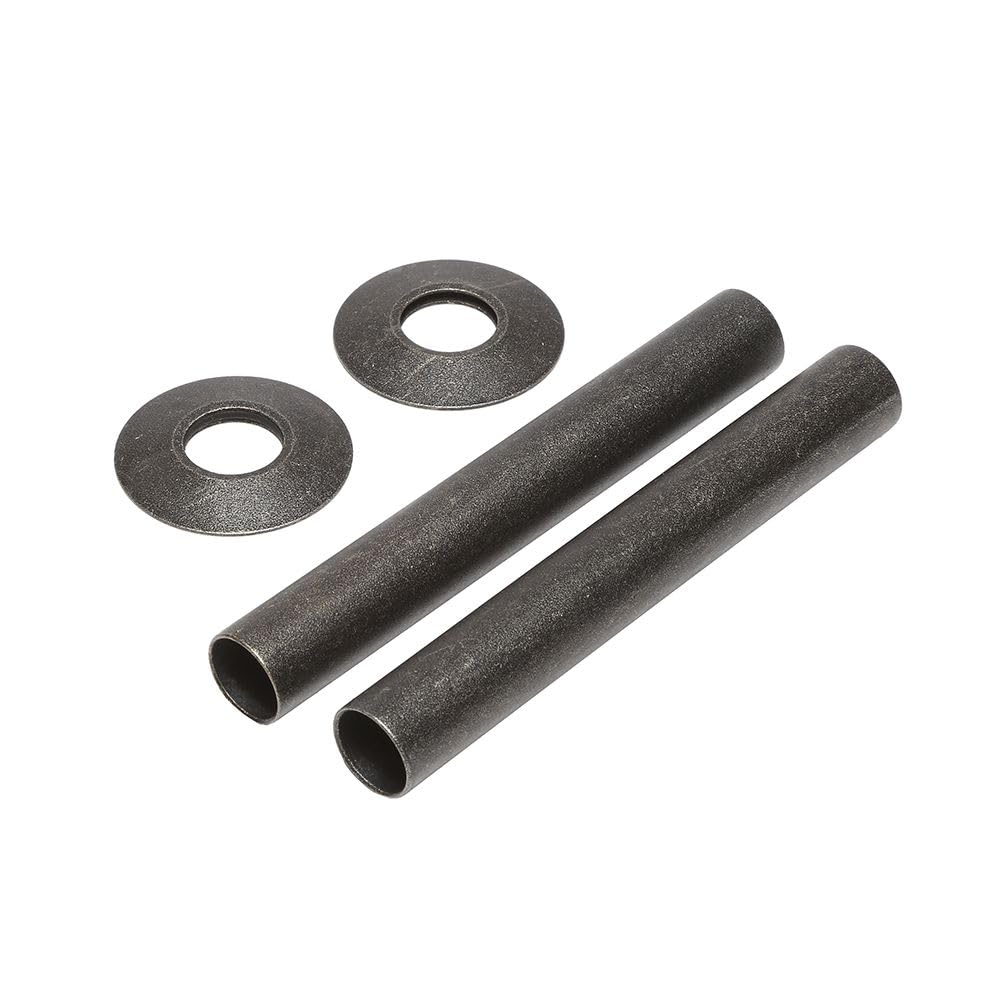Milano Pewter Radiator Pipe Sleeve Covers and Flanges