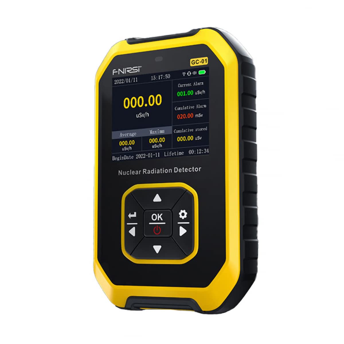 Geiger Counter Nuclear Radiation Detector,Beta Gamma X-ray Tester, Radioactive Detector, Personal Dose Alarm Radioactive Tester Radioactive Detector