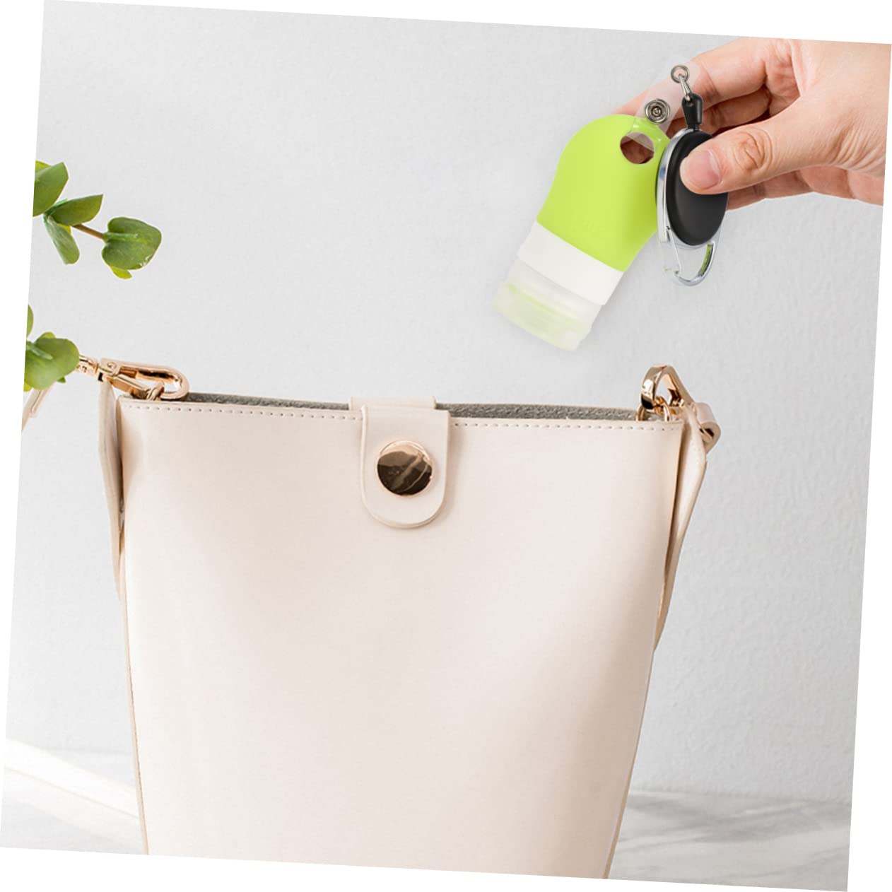 3piezas Contenedor De Viaje De Silicona Botellas Portátiles Dispensador De Champú Líquidos Negocios Vacaciones