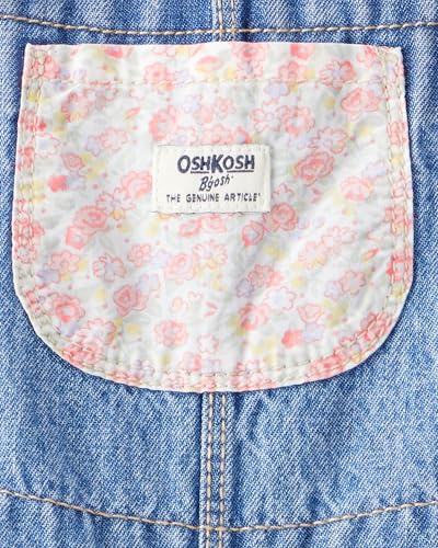 Image of OSHKOSH B'GOSH Baby Girls World's Best Overalls