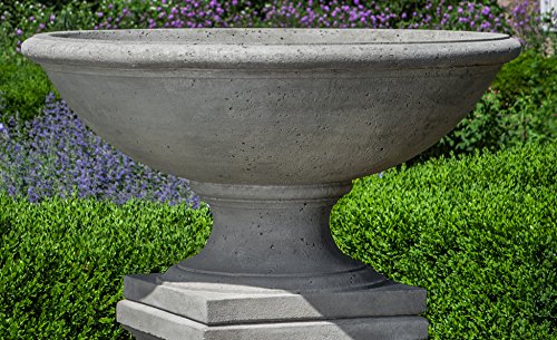 Campania International Beauport Urn, Brown Stone Finish