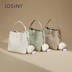 JOSINY bucket bag messenger bag single shoulder commuter bag