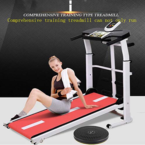 Image of Treadmill Folding Mechanical Walking Machine Multi-Function Sit-Up Running Machine