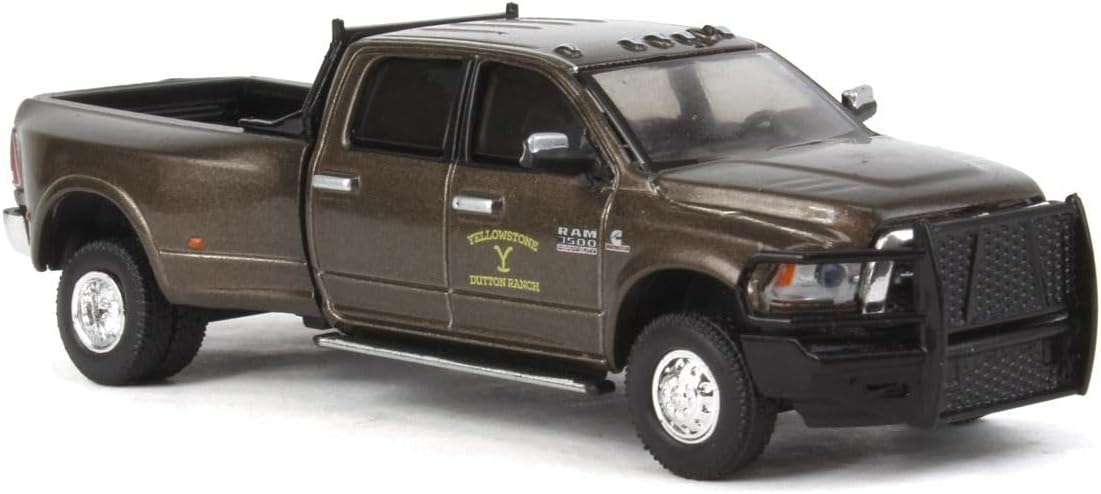 Greenlight 1/64 2017 RAM 3500 Laramie Dually, Yellowstone Dutton Ranch, Hollywood Series 38 44980-F