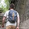 Petzl, Bug Backpack Gray, Backpack for single-day multi-pitch climbing
