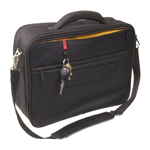 Image of Case Logic TNC-15F 15.4-inch Fullsize Classic Laptop Case (Black)