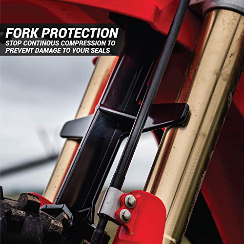 Aerofast Motocross Dirt Bike Fork Support For Suspension Fork Seal For Springs Fork Saver Brace - The Ultimate Wheel Chocks Protection For Your Motorcycle Forks #TOP1