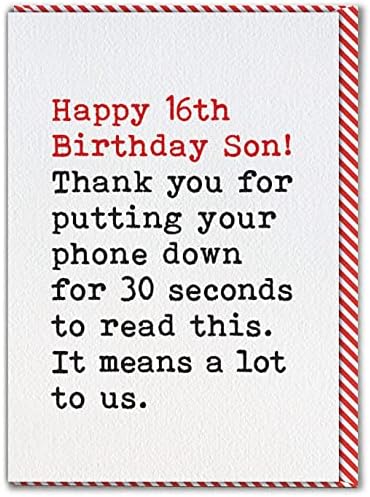Brainbox Candy - Funny Birthday Cards for Son - 'Son We Raised A Legend' - Happy Birthday Son - Hilarious Humorous Joke Banter Cards for Son's Birthday