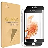 [2-PACK]-Mr.Shield Designed For iPhone 6 / iPhone 6S [Tempered Glass] [Full Cover] [Black] Screen Protector with Lifetime Replacement