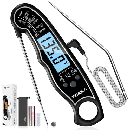 Meat Thermometer, Instant Read Food for Cooking,...