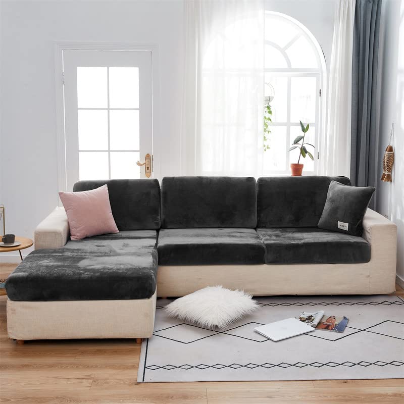Soft Velvet Sofa Cushion Cover - Image 3