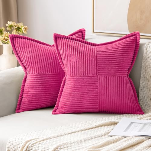 MIULEE Decorative Throw Pillow Covers for Couch Bed Livingroom 18x18