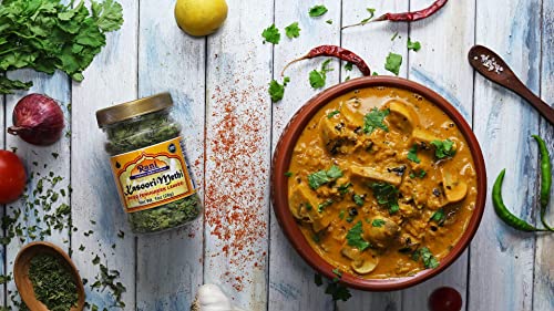 Rani Fenugreek Leaves Dried (Kasoori Methi) 3.5Oz (100G) Pet Jar ~ All Natural | Vegan | Gluten Friendly | Non-Gmo | Indian Origin #TOP3