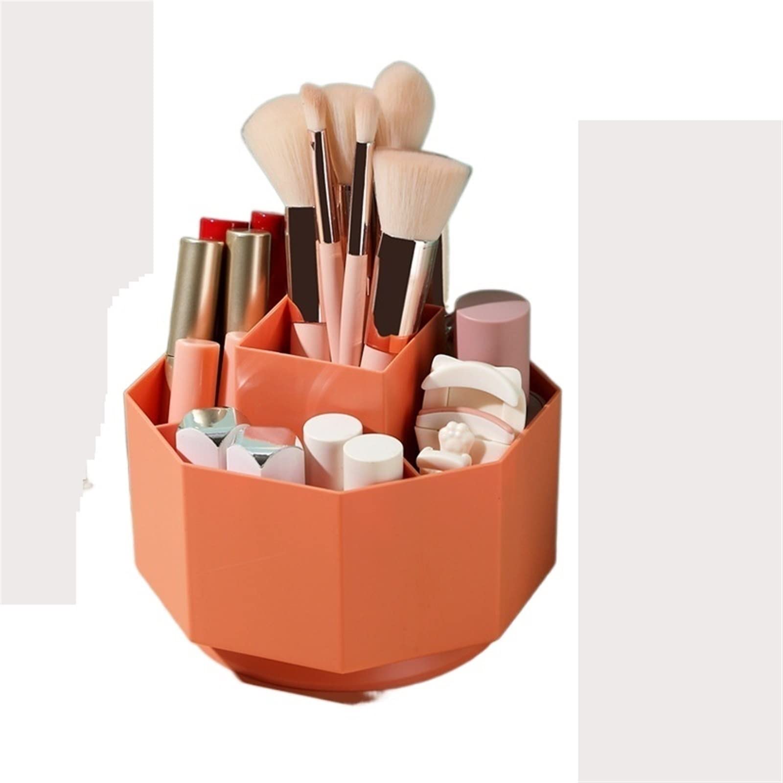 Organisateur maquillage rotatif 360 pour pinceaux et rouges à lèvres