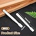 3Pcs Small Metal Scrapers Tool, Handy Non-Scratch Crevice Cleaning Tool Flathead Scraper Tools for Tight Spaces Multi-Purpose Label Scraper Perfect for Removing Oil Stains, Kitchen, Stains, Paint