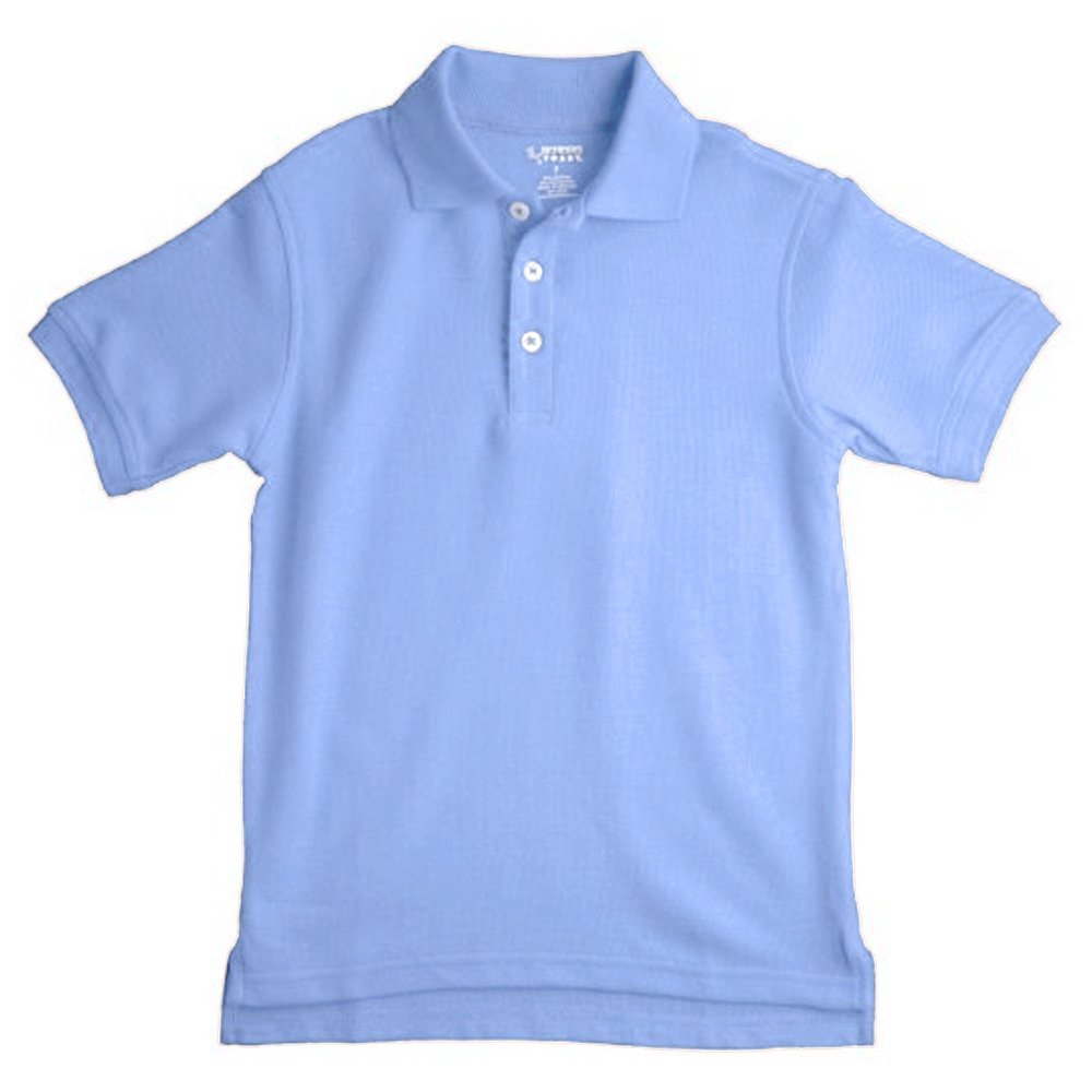 French Toast Big Boys' Short Sleeve Pique Polo