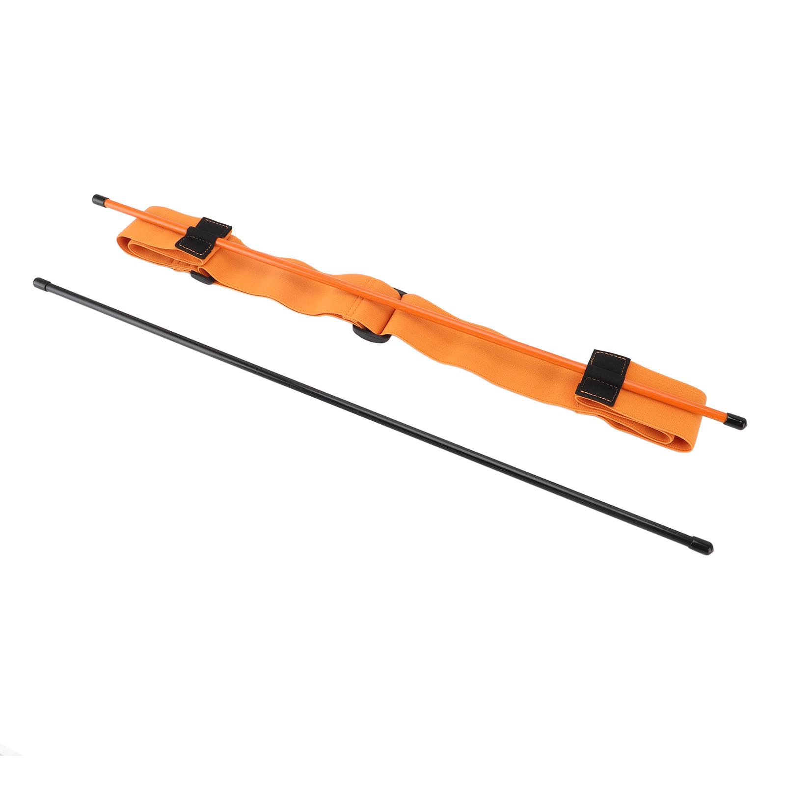 Golf Swing Trainer Golf Grip Aid Swing Stick Trainer Migliore Rotazione e Controllo dell'alimentazione con Canna da Fibra di Vetro a Banda Elastica