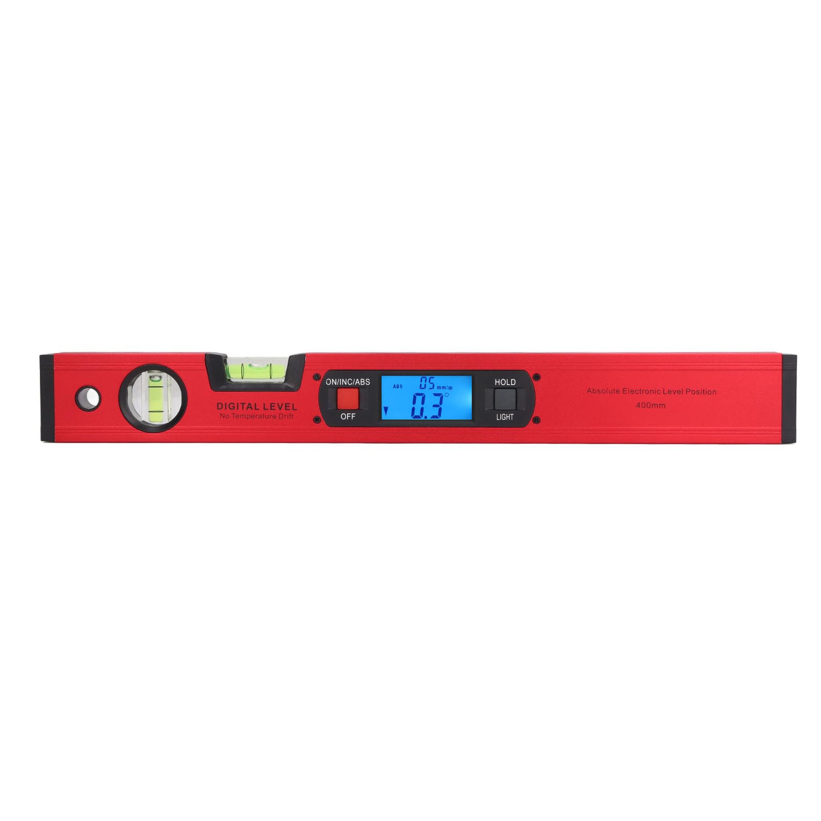 Goniometro digitale con display LCD elettronico magnetico in lega di alluminio da 400 mm, per la produzione elettronica di macchine edili