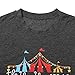 Mom Life T Shirt Women This is My Circus Shirt These are My Monkeys Tees Mother's Day Present Short Sleeve Top Grey