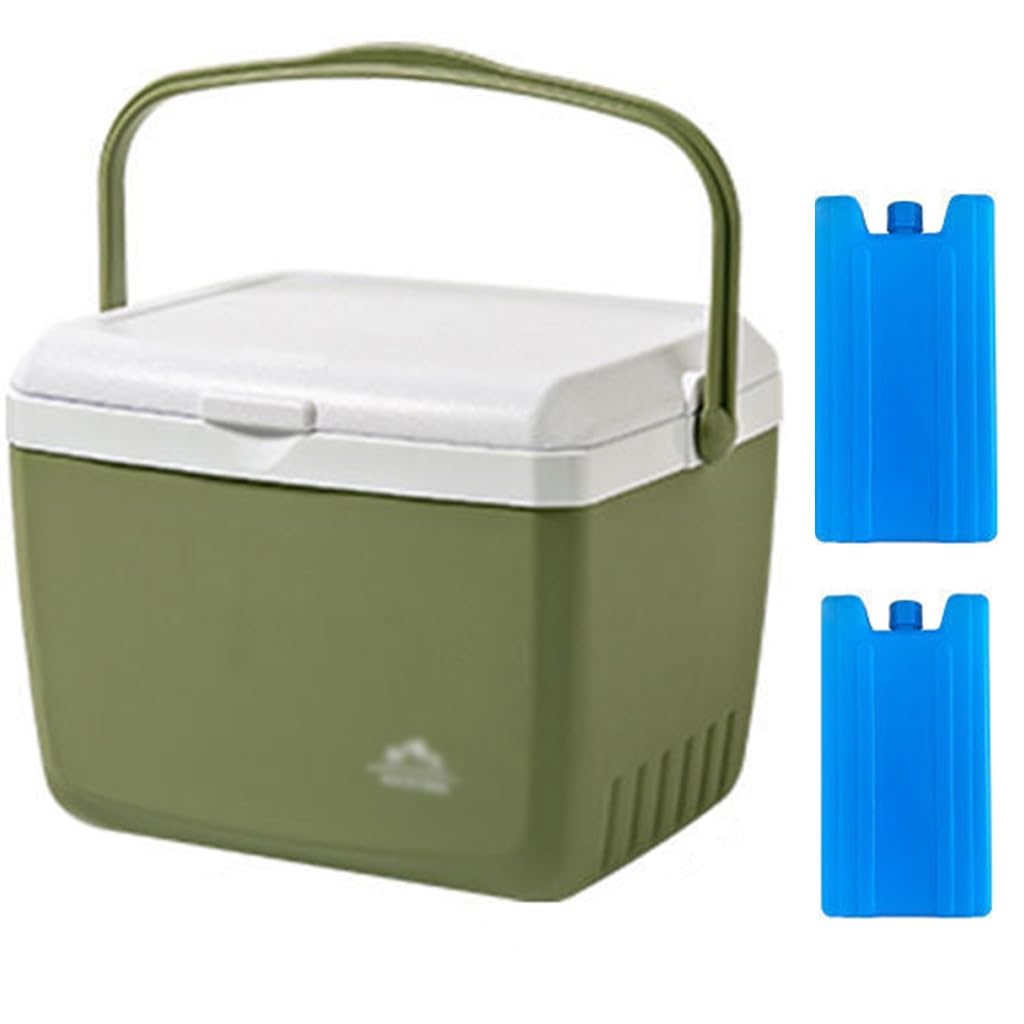 Refrigerador Camping Refrigerador Retención Hielo Duro Caja Almuerzo Refrigerador Aislado Pequeño Portátil Hombres Y Mujeres Bebida Playa Bebida Picnic Barco De Pesca