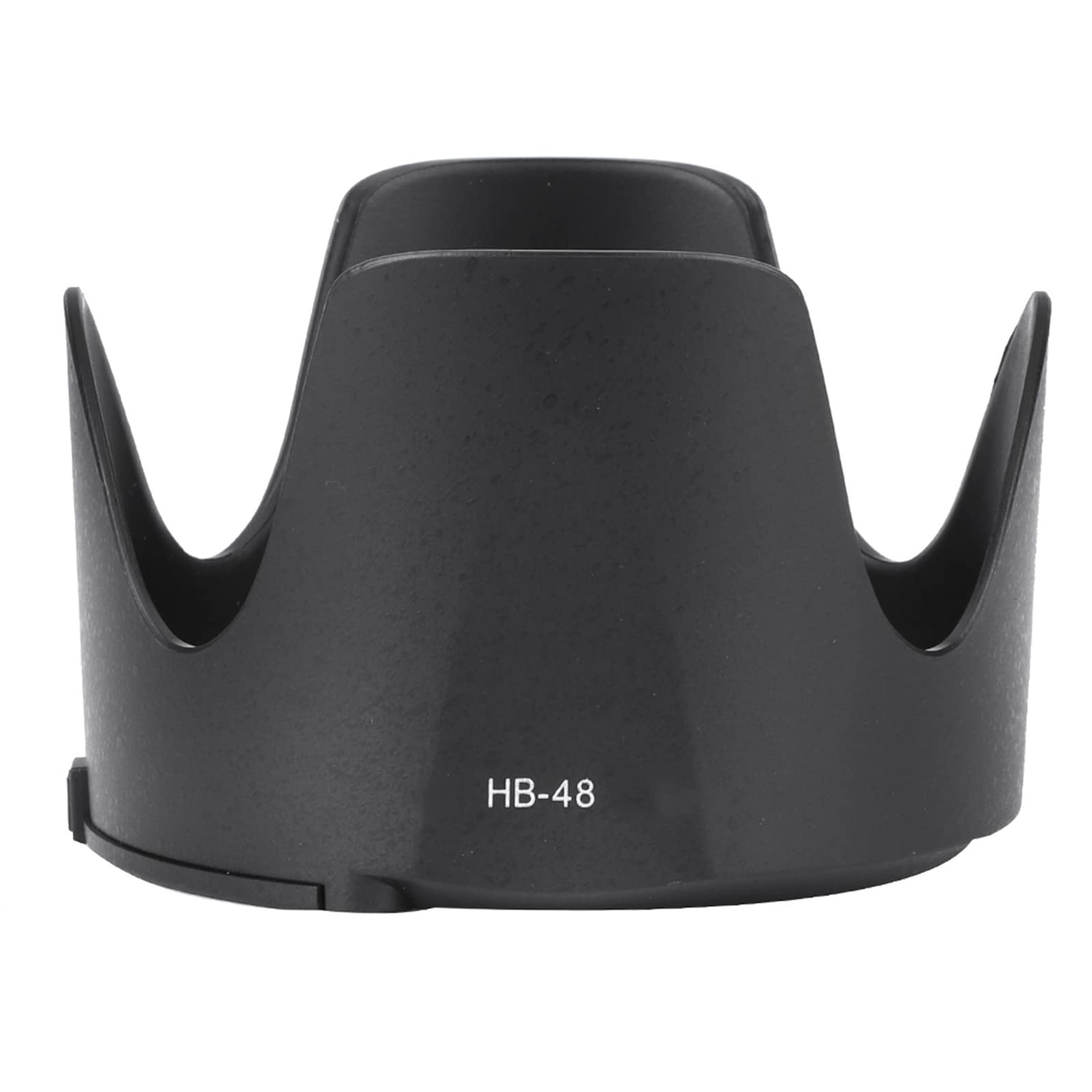 Paraluce in Plastica per Obiettivo AF - S 70-200mm F / 2.8G ED VR II, Nero, Modello HB - 48 - Protezione Contro Luce Parassita, Resistente e Durevole, Ideale per Fotografia Pro