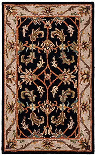 SAFAVIEH Heritage Collection Accent Rug - 2'3" x 4', Black