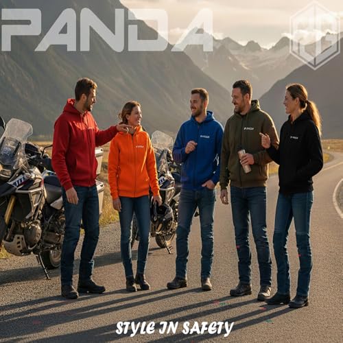 PANDA CYCLE GEAR Armored Hoodie