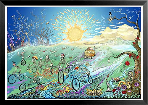 buyartforless FRAMED Dead & Company Summer Tour by Michael Dubois