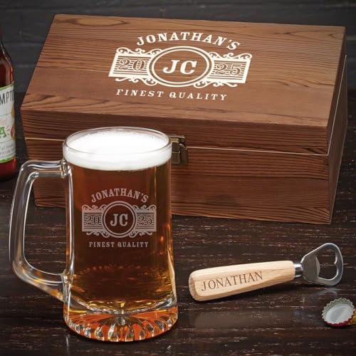 HomeWetBar Personalized Beer Gift Set