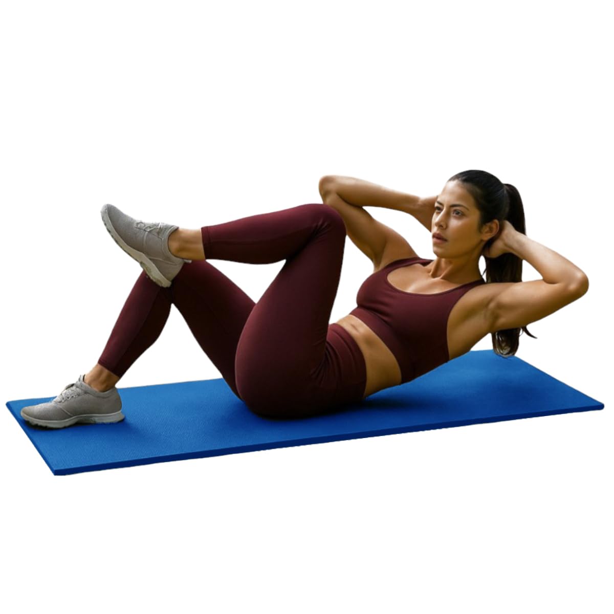 Colchonete 1,00 mt x 50 cm Exercícios Tapete Yoga Pilates Aeróbico EVA