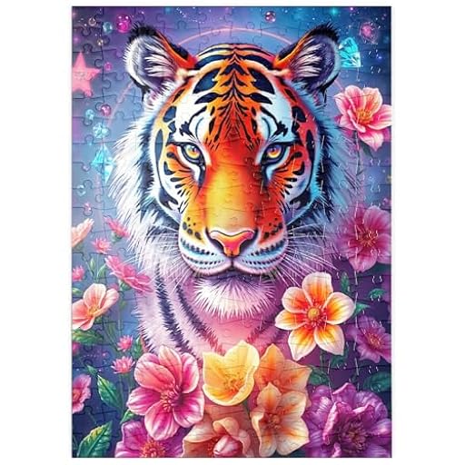 MyPuzzle Tigre Cósmico Viviente con Flores Y Piedras Preciosas - Premium 200 Piezas Puzzles - Colección Especial MyPuzzle de Puzzle Galaxy | Ya disponible en tu tienda friki favorita! En mundofriki.es! MyPuzzle Tigre Cósmico Viviente con Flores Y Piedras Preciosas - Premium 200 Piezas Puzzles - Colección Especial MyPuzzle de Puzzle Galaxy | Ya disponible en tu tienda friki favorita! En mundofriki.es!
