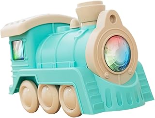 Toyvian 2Pcs Trem De Brinquedo Simulação Trem Motor Modelo De Brinquedo Trem Brinquedos Infantis Caminhão Brinquedos Máquina De Bolhas Elétrica Modelo De Trem De Desenho Animado Modelo De