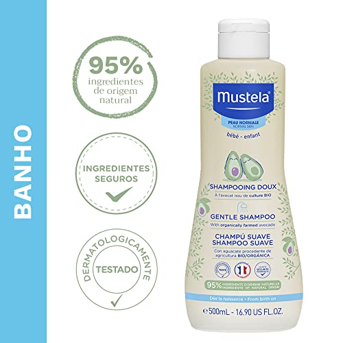 Mustela Shampoo Suave Infantil 500ml -... glide