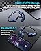 HIFI WALKER Bone Conduction Headphones, Waterproof MP3 Swimming Headphone Underwater Music Player Built-in 32G Memory, Open-Ear Wireless Bluetooth 5.3 Sports Earbuds for Running, Cycling, Swimming