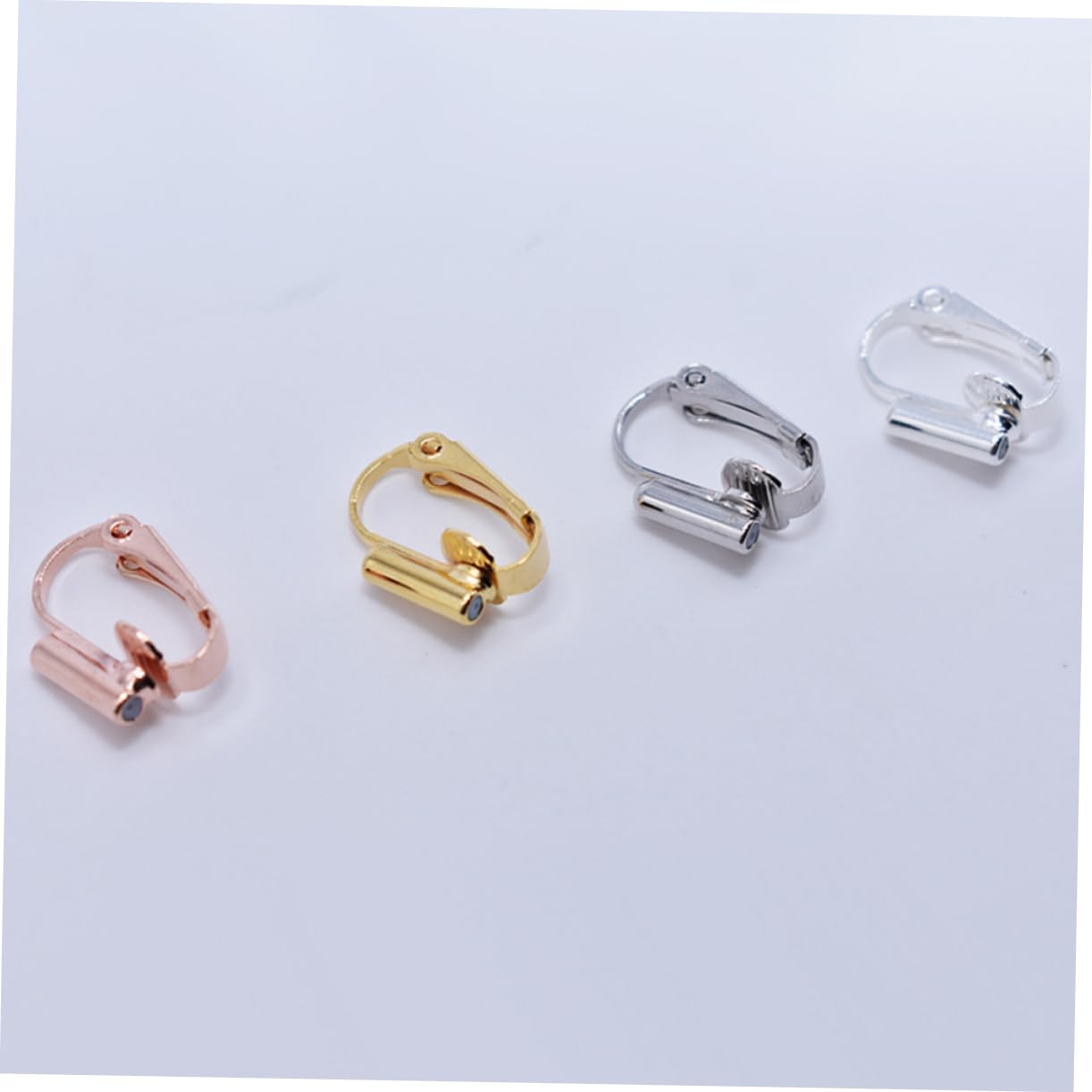 VALICLUD 60pezzi Convertitori Per Orecchini Placcato Accessori Per Clip Auricolari Senza Piercing Inclusi Facile Da Indossare e Personalizzare