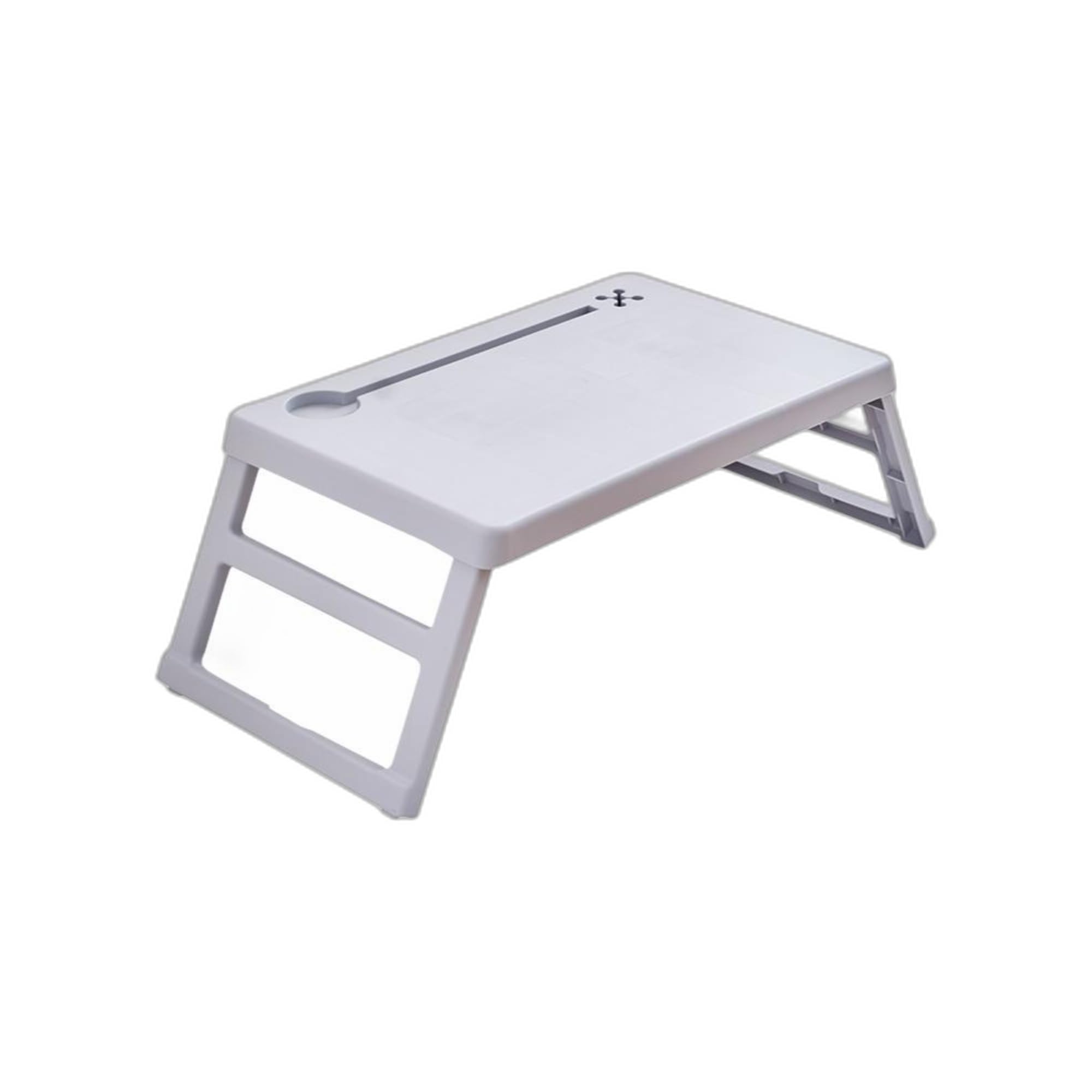 Folding TV Tray, Portable Bed Table, Snack Table, Easy Storage, Living Room Nordic Grey-image-7