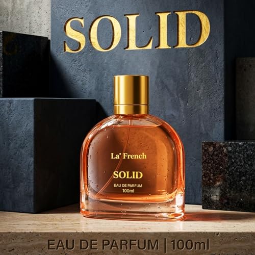 Image of La French Solid Unisex Perfume 100ml | Long Lasting Perfume for Women & Men | Luxury Eau De Parfum with Warm, Woody & Floral Notes | Fragrance