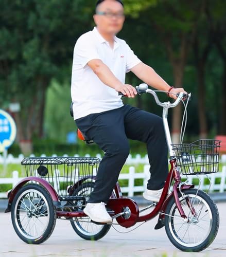 Triciclo para Adultos 16 Pulgadas con Canasta miniatura 3