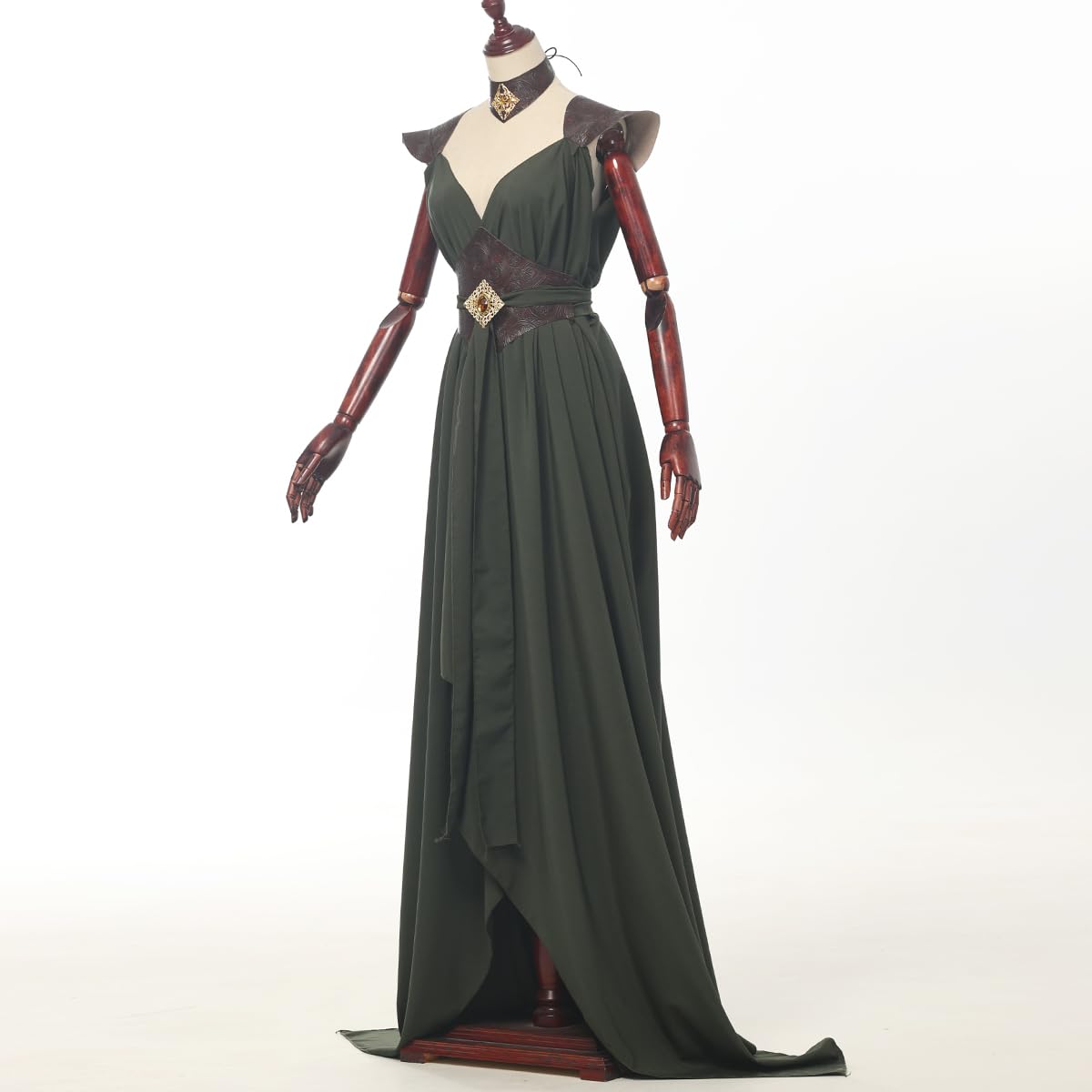 Cape pour femme pour elfe, cape médiévale pleine longueur, cape de fée à épaules dénudées, capelet, costume de costumade